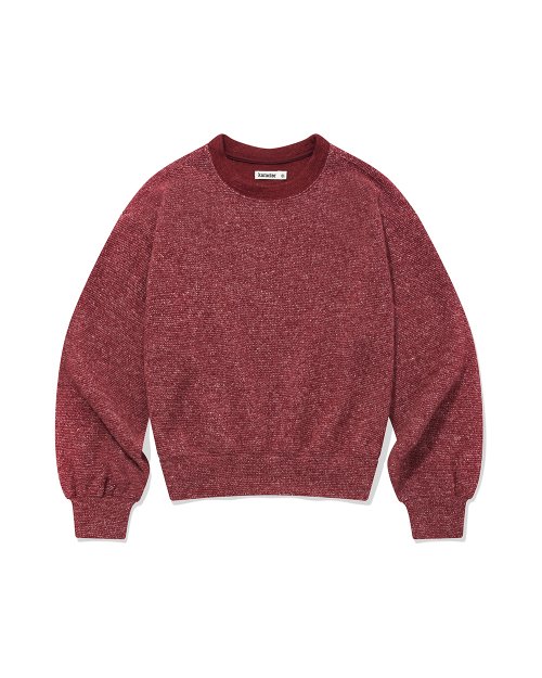 Intarsia wool blended knit / Red세니틴크
